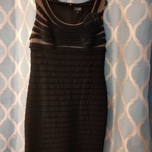 Adrianna Papell size 14 black dress